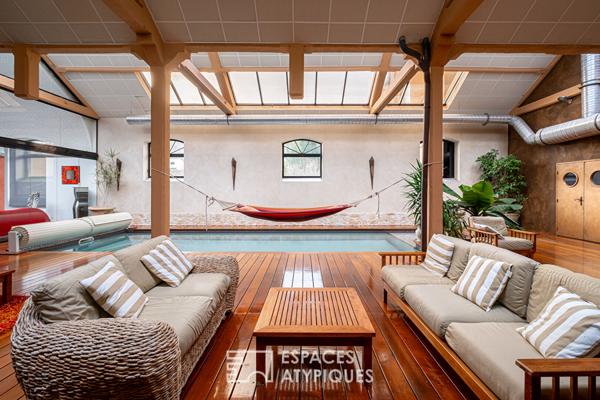 Loft d’exception avec piscine intérieure