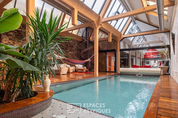 Loft d’exception avec piscine intérieure