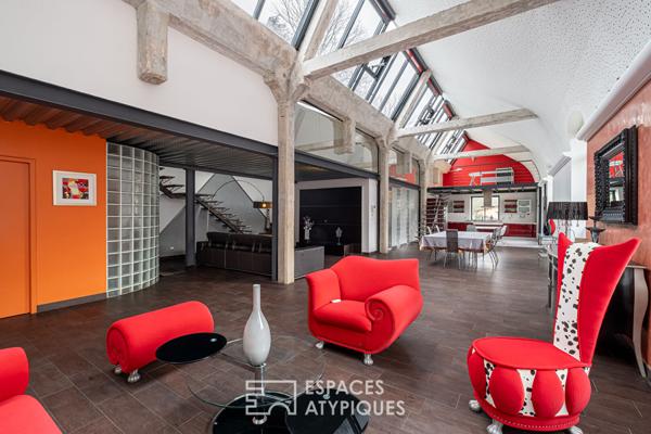Loft d’exception avec piscine intérieure