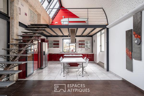 Loft d’exception avec piscine intérieure