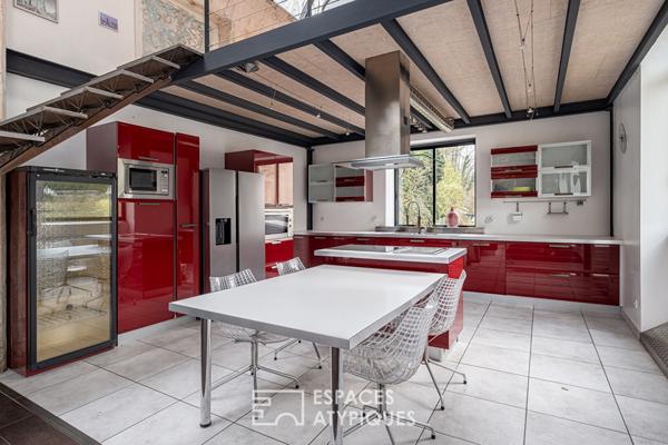 Loft d’exception avec piscine intérieure