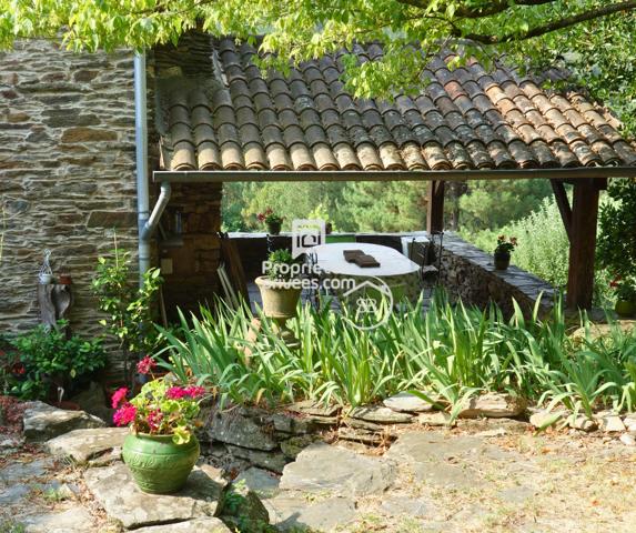 Mas  typiquement cévenol - Malbosc (limite Gard/Ardèche) 215 m² | 8 pièces | Terrain  17 497 m²| Piscine