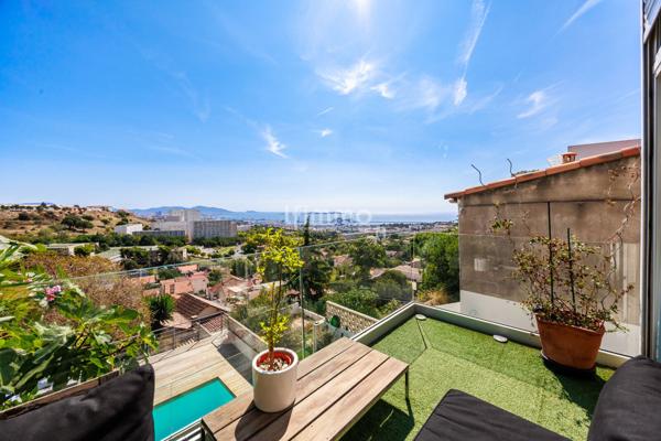 Maison Vue panoramique Mer / Piscine / Extérieur