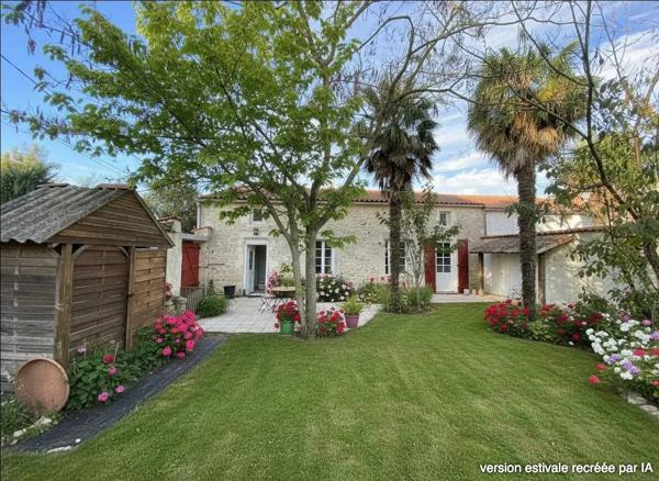 Maison charentaise au cœur de Bourcefranc-le-Chapus
