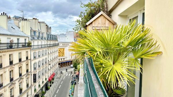 Coup de coeur assuré pour ce 3 pièces avec balcon filant