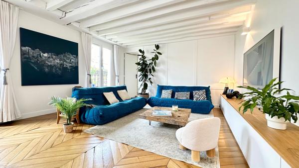 Coup de coeur assuré pour ce 3 pièces avec balcon filant