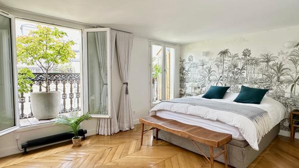 Coup de coeur assuré pour ce 3 pièces avec balcon filant