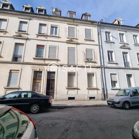 Bel immeuble rénové de 4 appts Mulhouse Centre