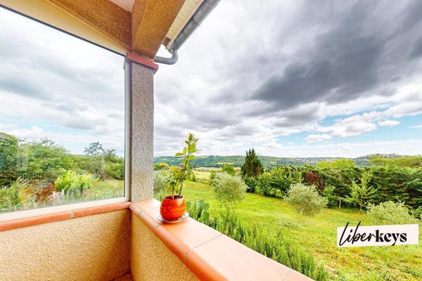 Villa de plain pied T6 - Vue panoramique - Terrain paysager et verger