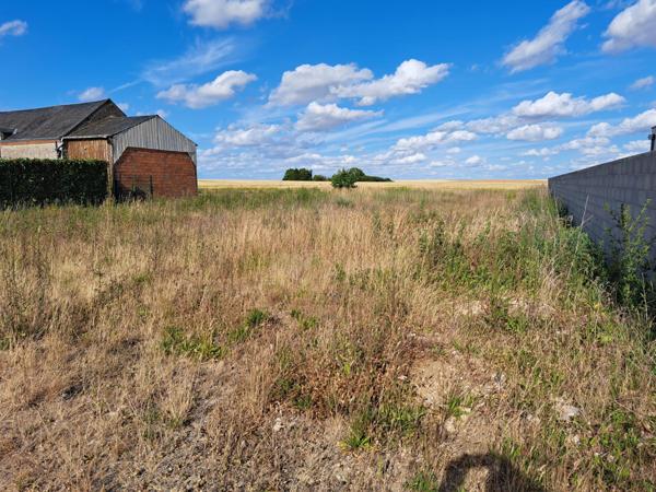 Grand terrain à bâtir à la campagne