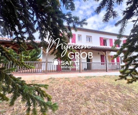 Maison de village T5 – Terrasses & vue panoramique à Boudou (82)