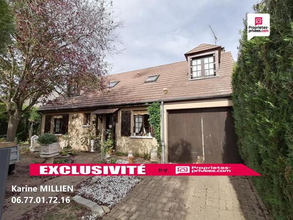 DREUX 28100 Maison individuelle avec garage - 1 étage - 4 chambres - Abris de jardin - Terrain - 244 000  HAI