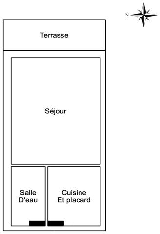 Appartement à vendre 1 pièce 23 m² Peymeinade