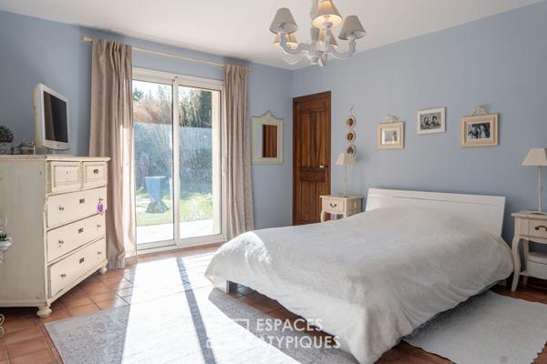 Villa provençale de plain pied avec piscine et grand terrain