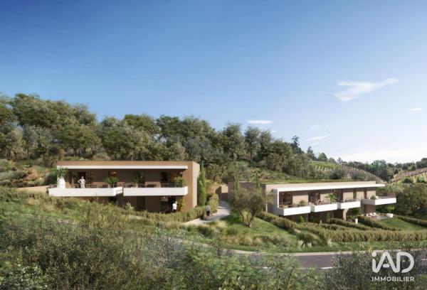 Appartement à vendre 3 pièces 46 m² La Roquette-sur-Siagne