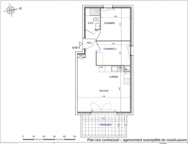 Appartement à vendre 3 pièces 46 m² La Roquette-sur-Siagne