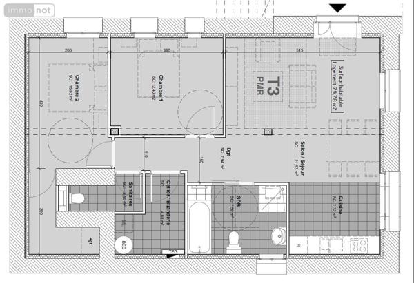 Appartement à vendre à Pont-Aven dans le Finistère (29930), ref : MA 1346-09