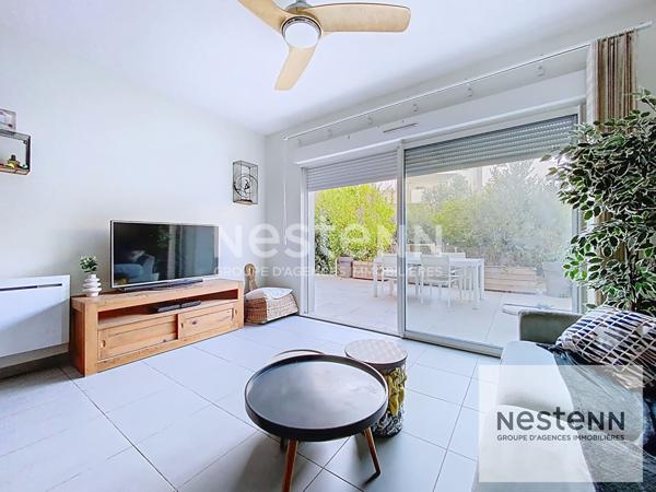 A vendre superbe appartement T4 en duplex avec terrasse, jardin et place de stationnement à Montpellier, à deux pas du tramway