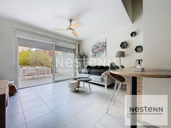 A vendre superbe appartement T4 en duplex avec terrasse, jardin et place de stationnement à Montpellier, à deux pas du tramway