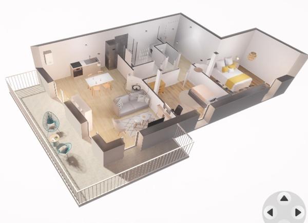 Appartement Berck 3 pièce(s) 63 m2 - 62600 -