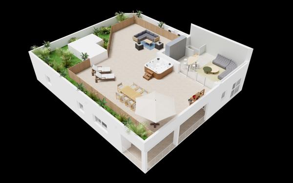 Appartement à vendre    4 pièces • 200,65 m2 La Rochelle