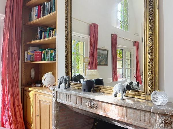 Maison de caractère au Cartelot avec jardin paysager