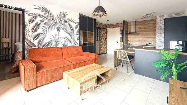 Appartement T2 meublé avec balcon et parking – Résidence sécurisée avec ascenseur à Dax quartier Saint Vincent