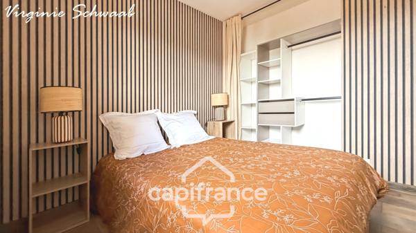 Appartement T2 meublé avec balcon et parking – Résidence sécurisée avec ascenseur à Dax quartier Saint Vincent