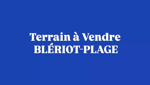 Vente immobilière : Terrain à Bleriot   420 m² 178 000 €- Capelle Christophe.