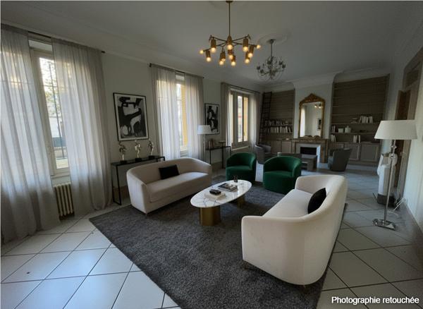 EXCLUSIVITE SUR AVIGNON - BOULEVARD RASPAIL - GRAND APPARTEMENT DE TYPE 4 DE 134 M² HABITABLE AVEC GRANDE CAVE