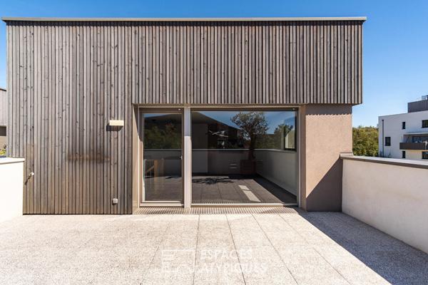 Duplex en dernier étage et sa terrasse