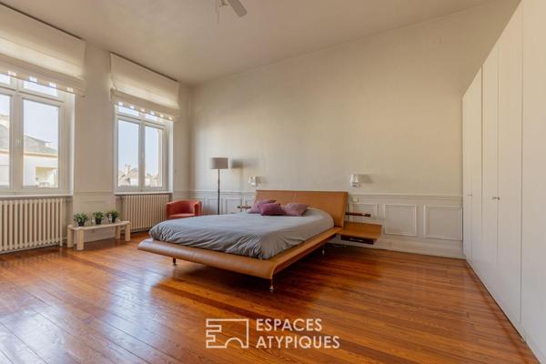 Élégante maison de maître avec piscine dans un quartier bourgeois