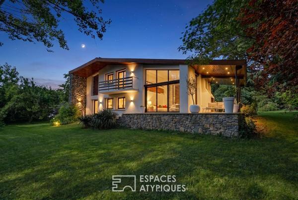 Maison d’Architecte au design minéral