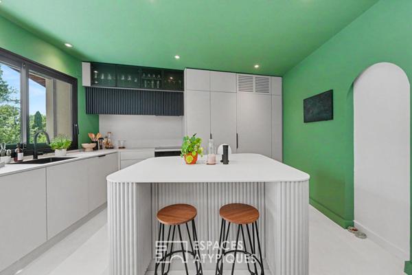 Maison d’Architecte au design minéral