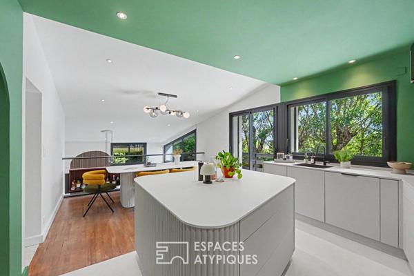 Maison d’Architecte au design minéral