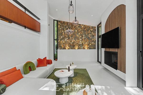 Maison d’Architecte au design minéral