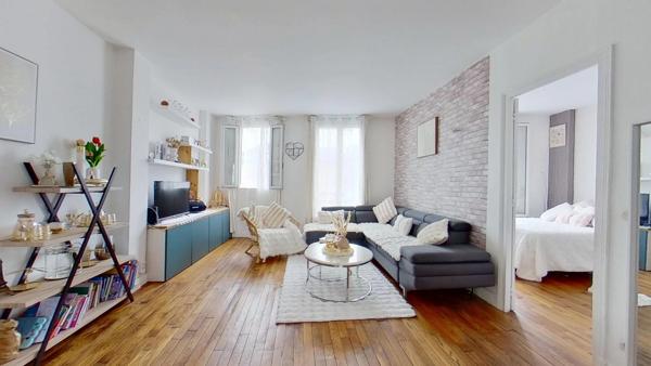 EXCLUSIVITÉ – Charmant 3 pièces traversant et lumineux – Quartier des Coutures / Métro Robespierre