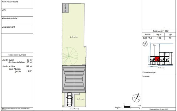 A VENDRE MAISON T5 avec jardin à Avrillé