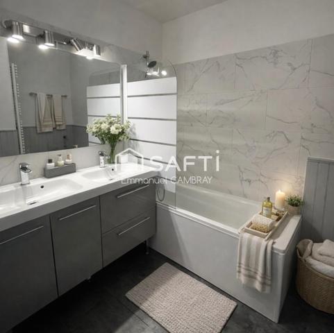 Appartement au 4ème et dernier étage - 79m²