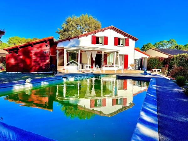 Basco-Landaise 140 m², lisière forêt, portes océan