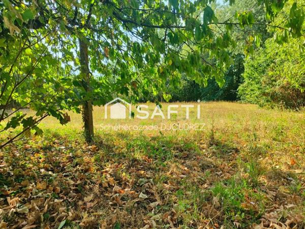 TERRAIN A BATIR DE 1696m²