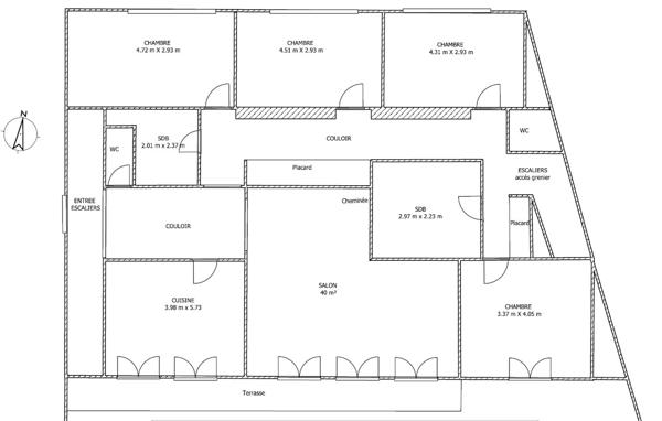 Maison 12 pièces - 300 m² Exclusivité efficity