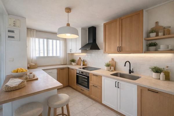 Marseille 10eme, T3 de 62 M2 avec Terrasse, Dernier étage et Traversant.