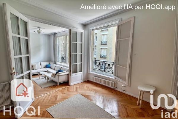 Appartement 3 pièces de 64 m² à Paris (75015)
