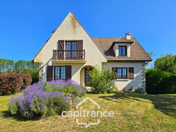 PRÉMERY (58) – Pavillon familial sur sous-sol – 144 m² habitables – 4 chambres – Terrain de 2 014 m²