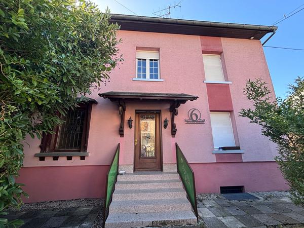 Maison individuelle à vendre à Cernay : le calme, l'espace et un brin de travaux pour les bricoleurs !