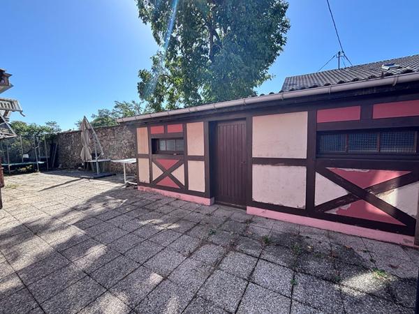 Maison individuelle à vendre à Cernay : le calme, l'espace et un brin de travaux pour les bricoleurs !