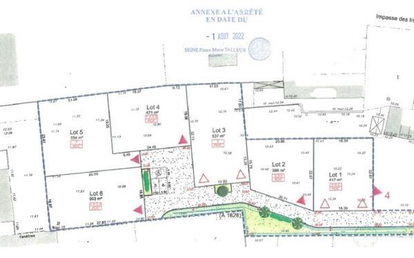 Terrain à vendre    Vérines