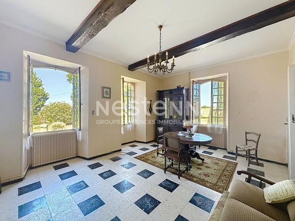 A vendre Maison Nougaroulet 6 pièces 185 m2 sans voisinage 7750m2 de terrain au calme.