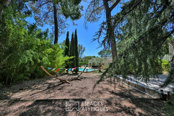 Grande bastide familiale avec piscine et mazet dans le quartier de la Cigale